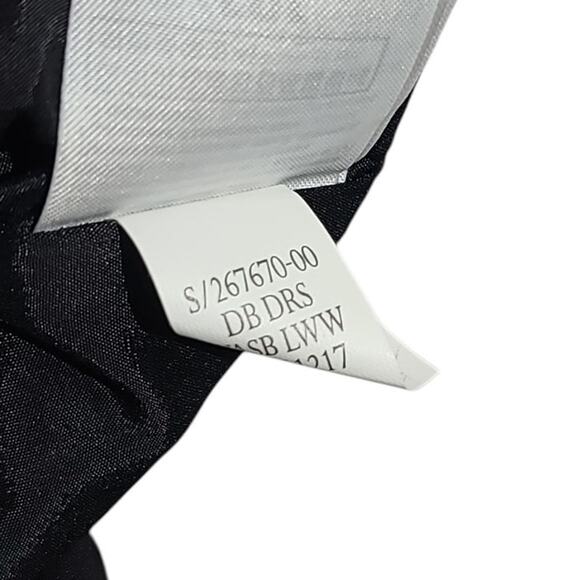 Banana Republic Black Wool Blend Sheath Dress NWT Size 2 - Picture 6 of 7